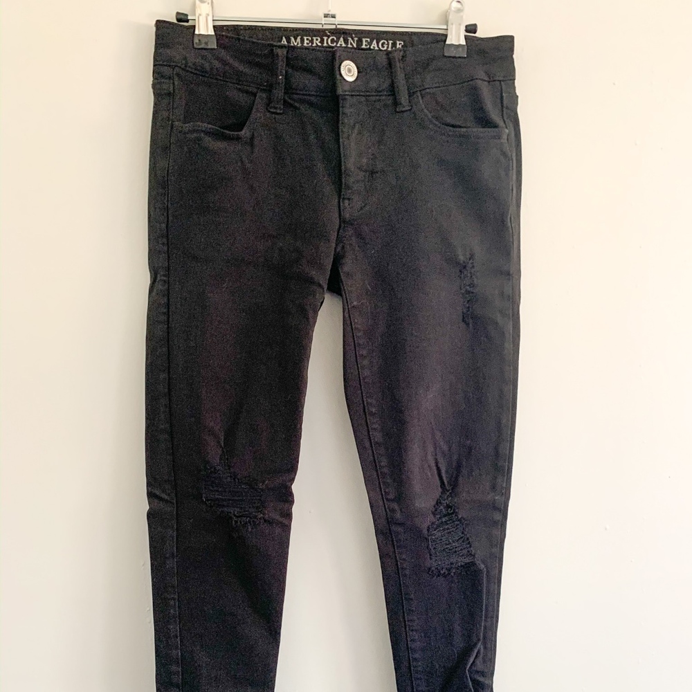 Black American Eagle Jeans